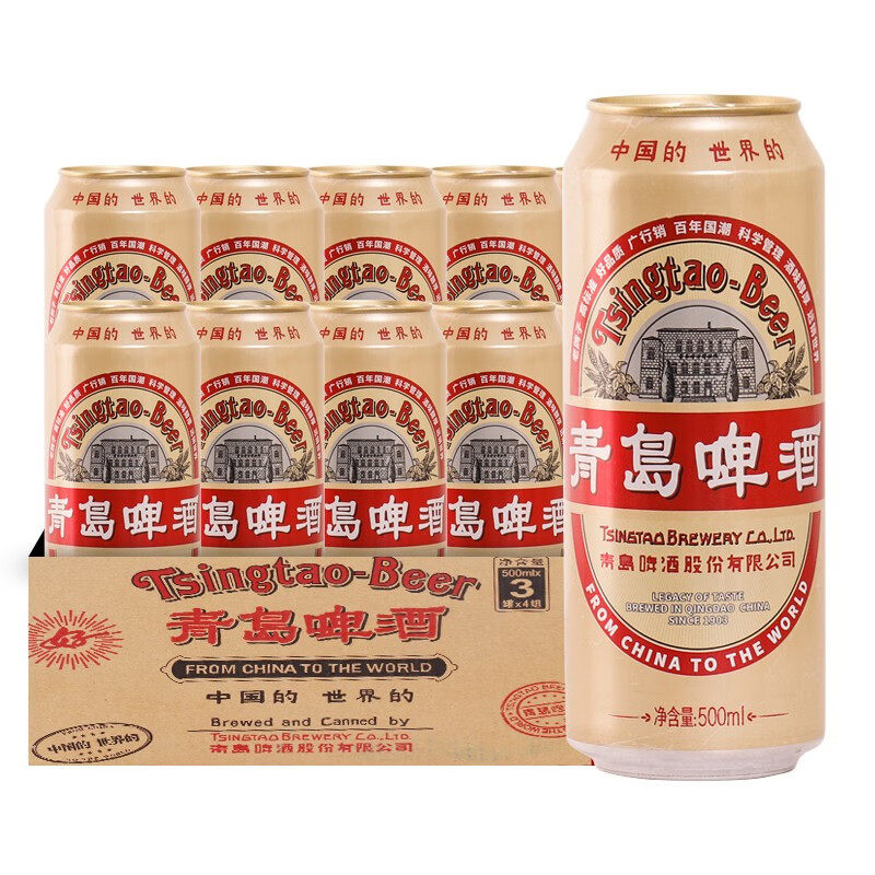 6度百年国潮500ml*12罐整箱装