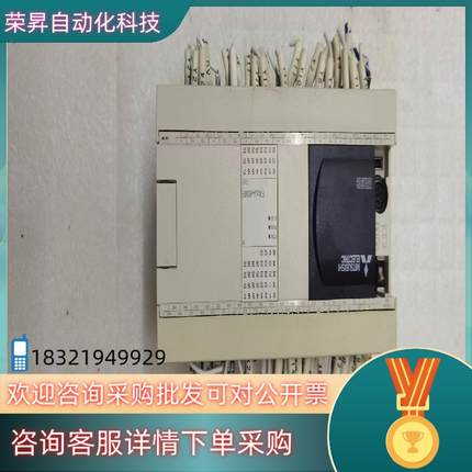 现货PLC型号FX3GA-60MRER-01九成新功