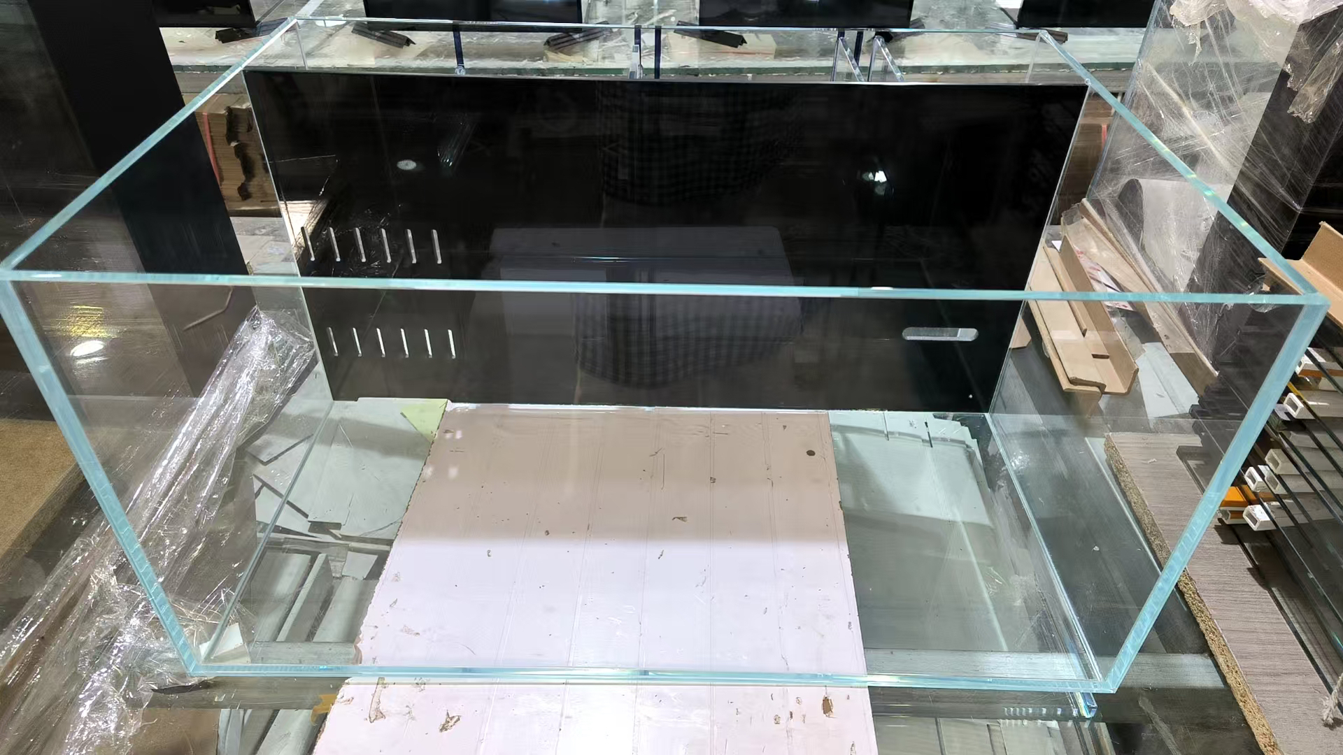 自由水位乌龟缸低水位可以调节干湿分离私人定制鱼缸水族箱配管件