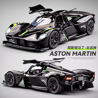 132阿斯顿马丁女武神F1合金模型