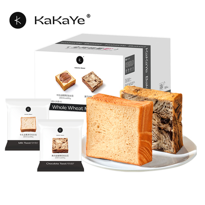 kakaye卡卡业全麦面包厚切吐司