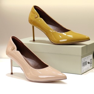 单鞋 细跟尖头女鞋 A26188103A13A12 30周年高跟鞋 千百度2026静音鞋