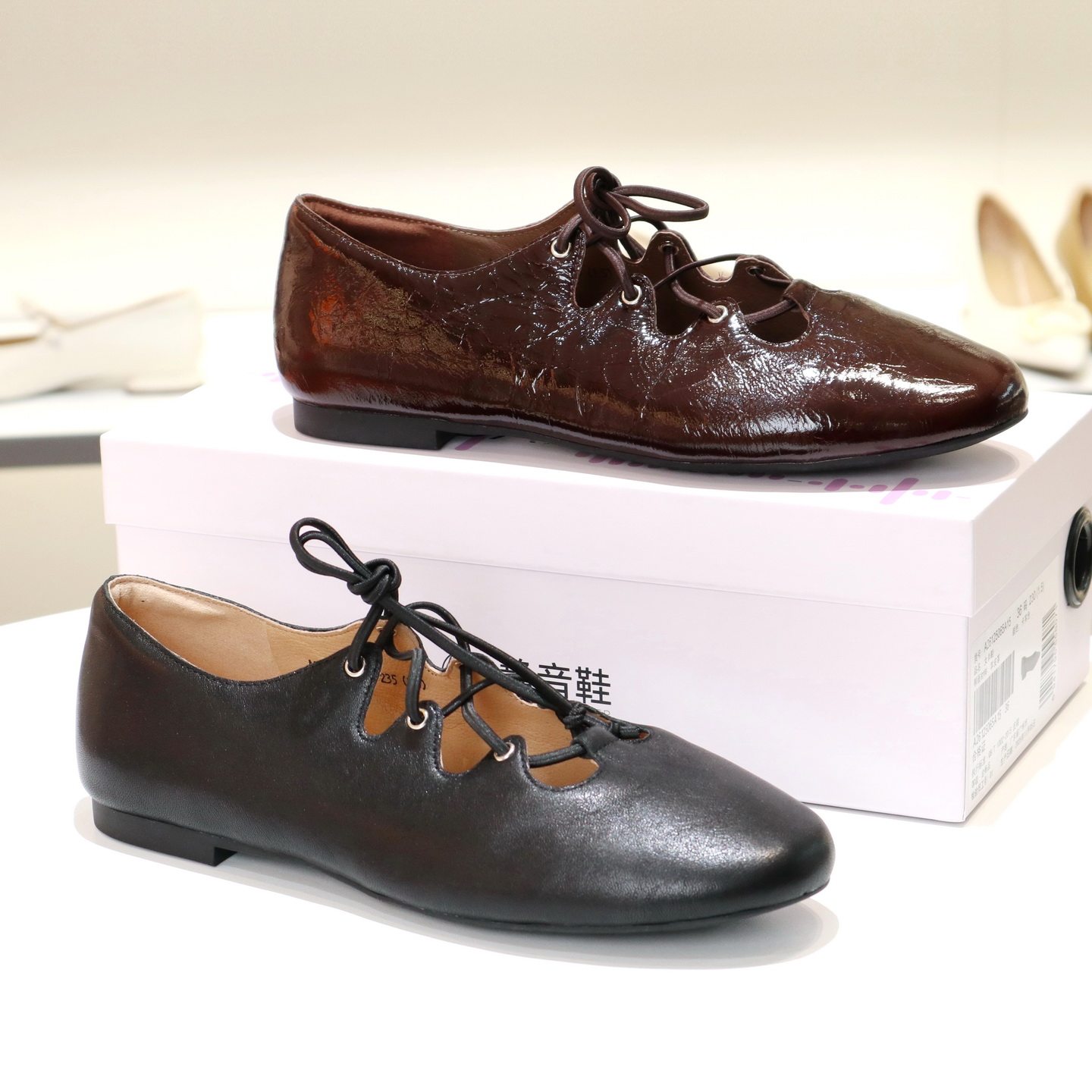 千百度2026新款静音鞋圆头低跟交叉绑带玛丽珍鞋A26182458B01B02,女鞋,玛丽珍鞋,淘宝优惠券,粉丝福利购,淘宝优惠卷