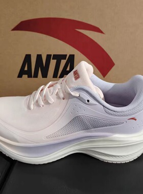 安踏叶子厚底增高舒适跑步鞋女2025秋季新款运动鞋子122545535