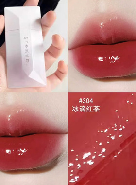 完美日记名片唇釉304镜面水光口红307持久显白平价学生女正品