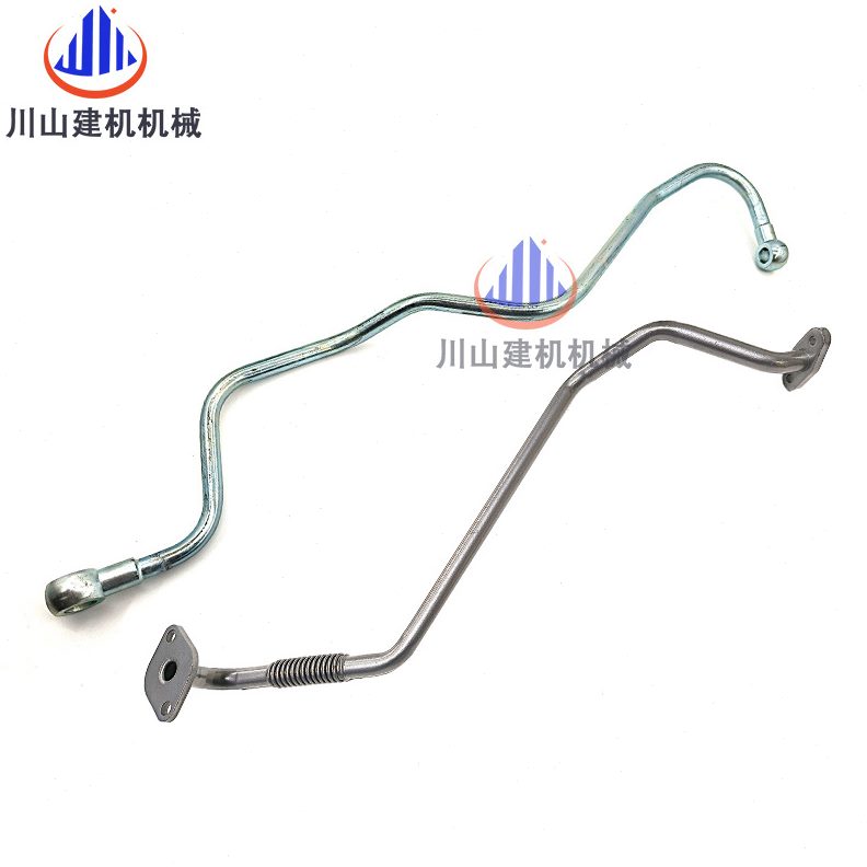 挖掘机配件PC110-7130-7 4D95发动机B3.3压器进油管回油管