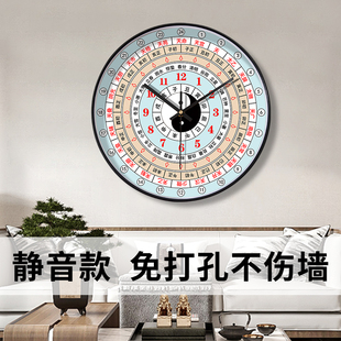 十二时辰子午流注表美容院钟表客厅挂钟养生馆八卦美容院会所挂钟