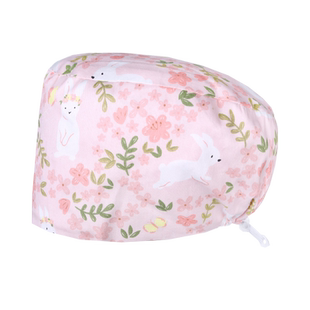 医安手术帽女护士帽纯棉圆帽手术室专用帽口腔男医生工作帽包头帽