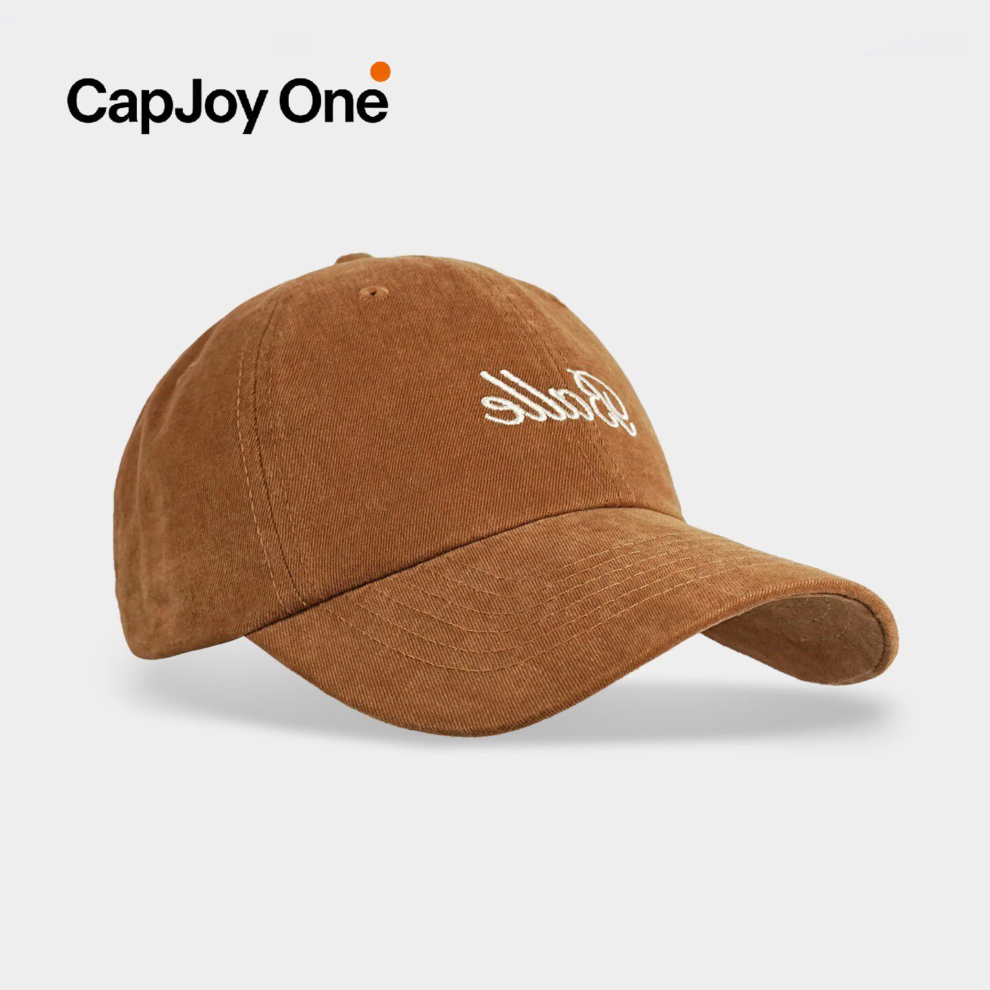 CapJoyOne韩版复古刺绣棒球帽