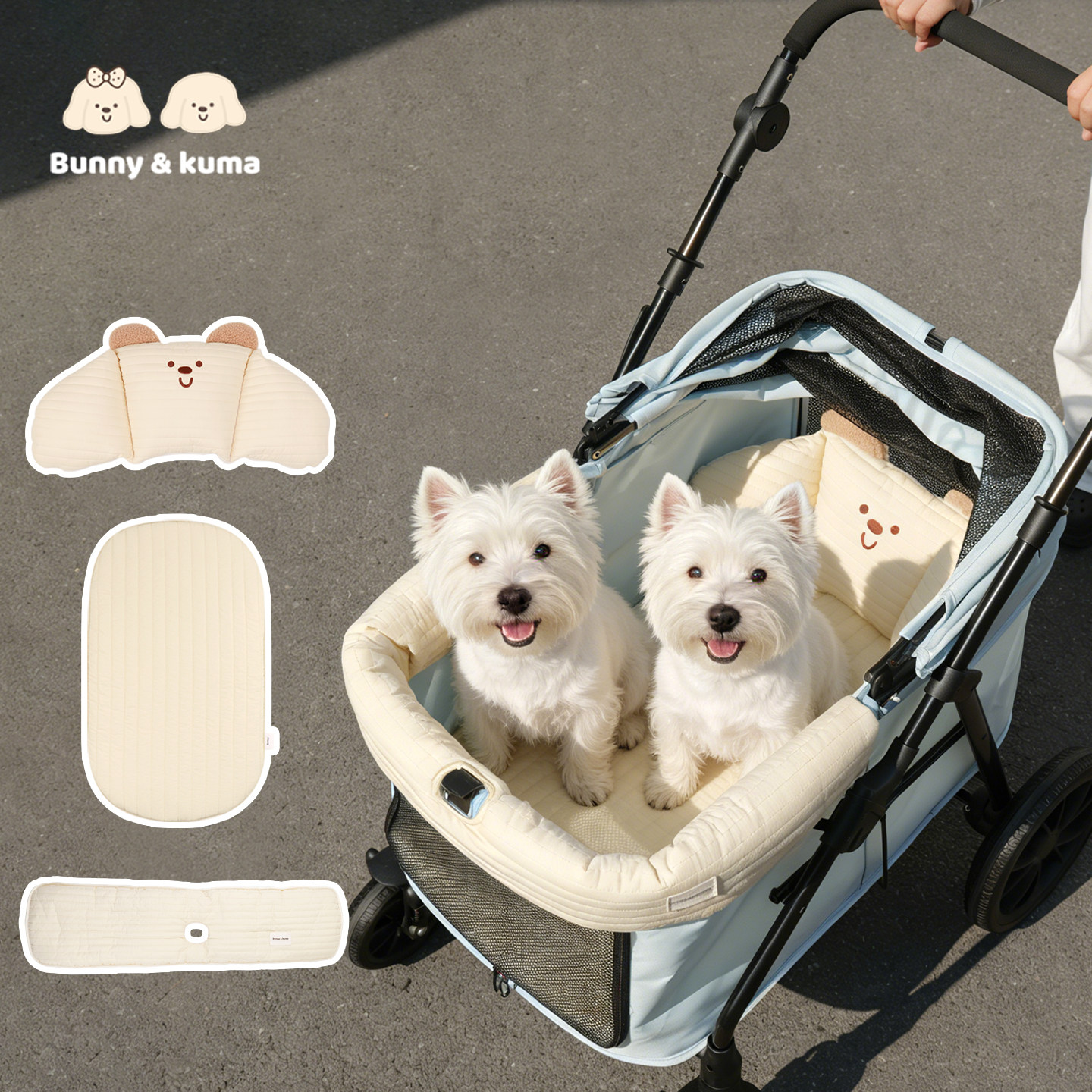 宠物推车围挡加长防抓耐磨