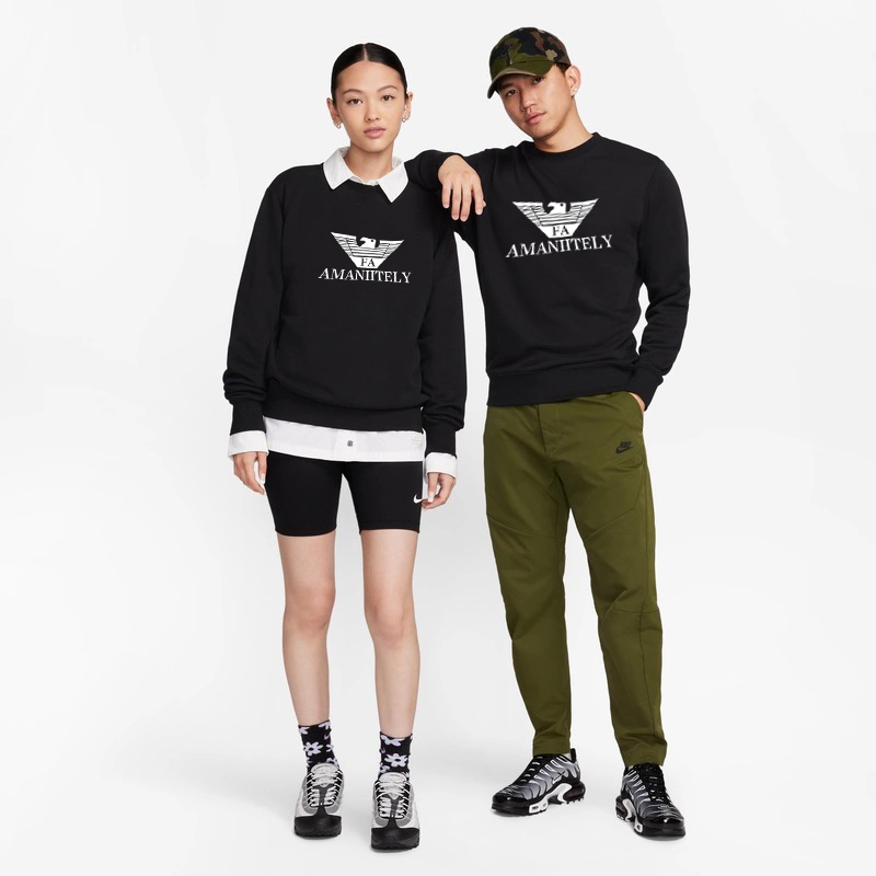 AMANIITELY2023新男女同款立领时尚爆款卫衣