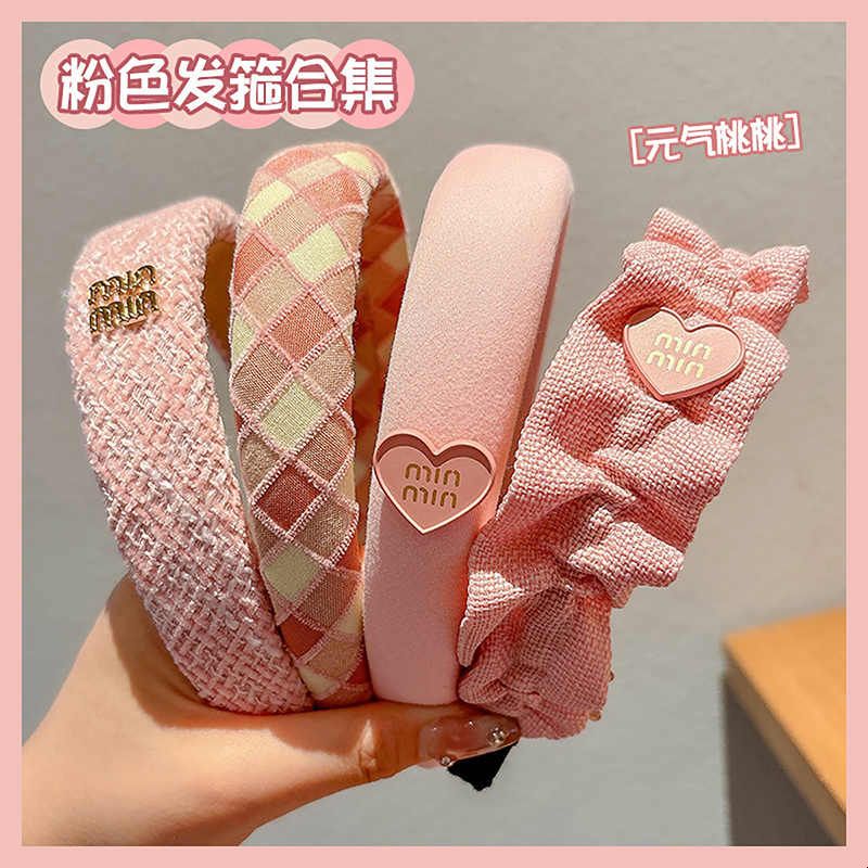 儿童发箍女2026新款不勒头洗脸压发宽边防滑头箍发捆女童发卡头饰