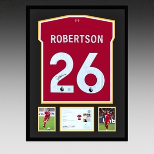安迪·羅伯遜 ｜亲笔签名 2023-24赛季利物浦队球衣 【含EM证书】