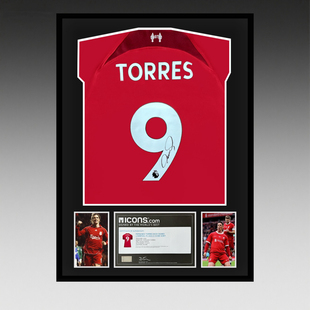托雷斯签名球衣 利物浦 2022-23赛季主场球衣【icons证书】