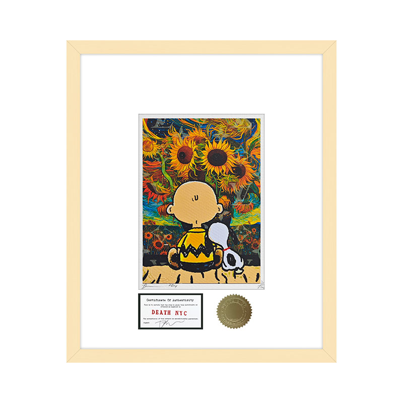 DeathNYC亲笔签名限量版画