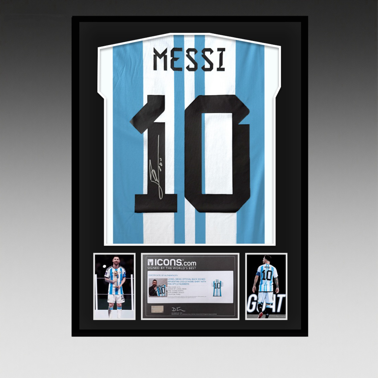 里奥·梅西签名球衣2022-23赛季