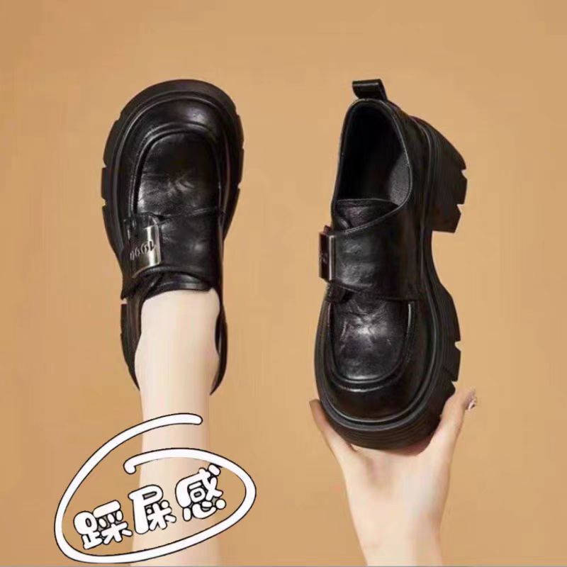 【杨幂同款】爆款女鞋真皮乐福鞋