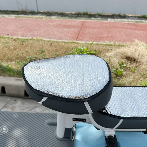 电动车夏季隔热防晒坐垫套