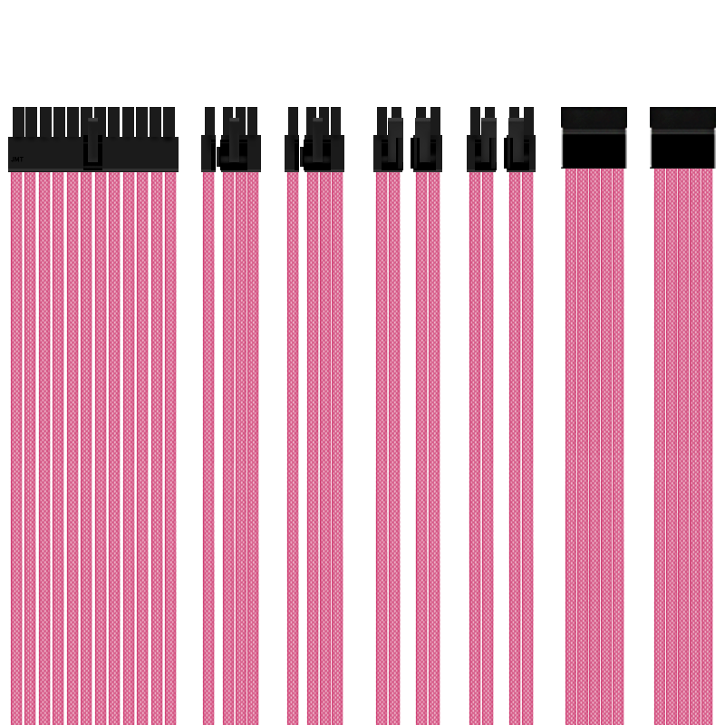 酷冷至尊V1V2 650/750/850全模组电源编织网定制线主板CPU显卡8+8