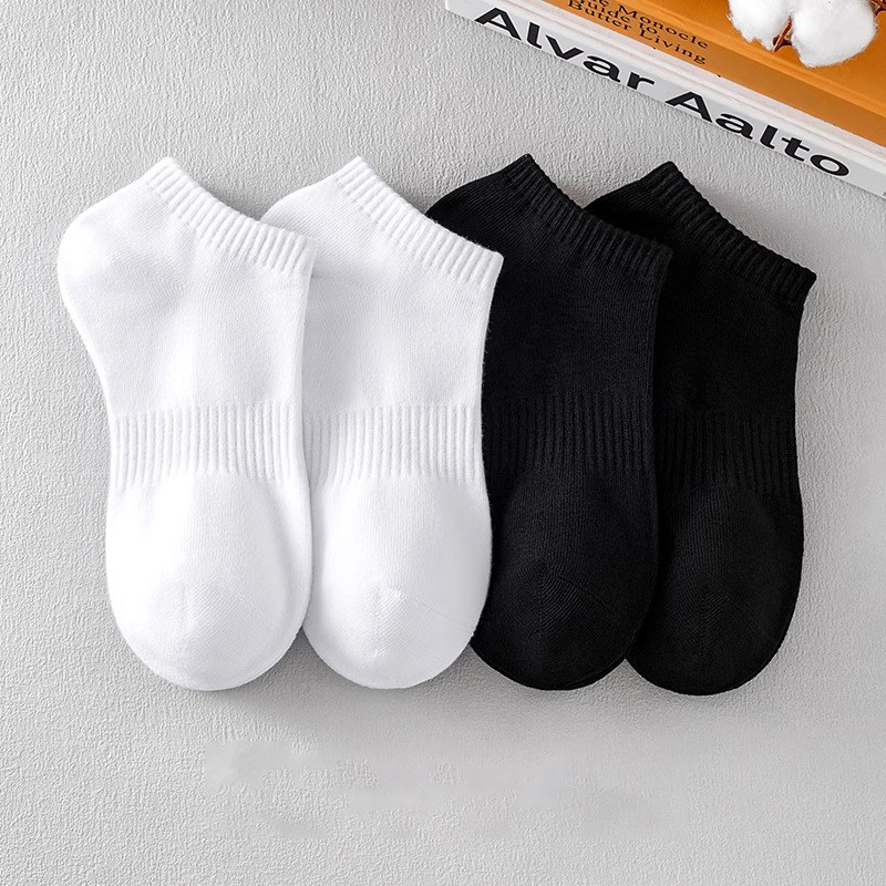 纯棉袜子男士春秋黑白纯色白色袜子船袜篮球运动透气防滑舒适短袜,女士内衣/男士内衣/家居服,短袜,淘宝优惠券,粉丝福利购,淘宝优惠卷