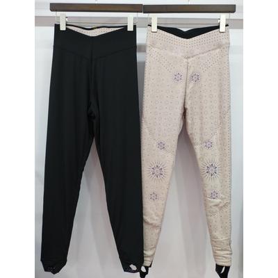 驰色秋冬女士纯羊毛养生保暖棉裤