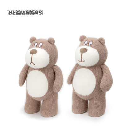 BearHans小熊汉斯熊玩偶衣服饰毛绒玩具睡觉抱娃娃公仔情侣礼物