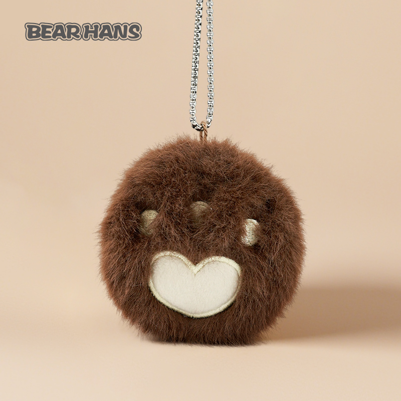 【顺手带一件】小熊汉斯BearHans熊爪噗噗毛绒玩偶包包挂件