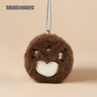 【顺手带一件】小熊汉斯BearHans熊爪噗噗毛绒玩偶包包挂件