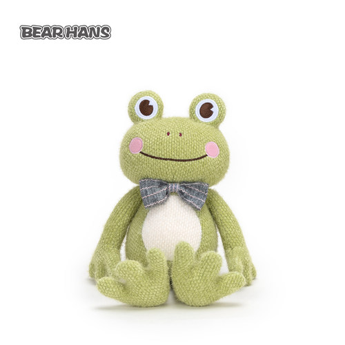 BearHans小熊汉斯青蛙毛绒玩偶