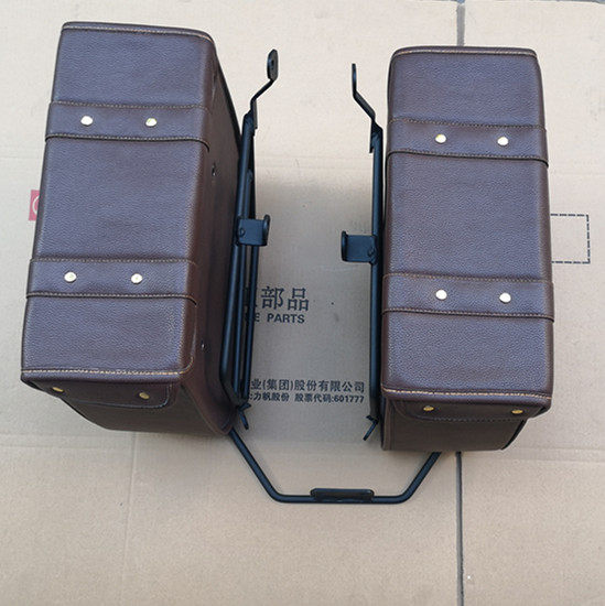 力帆太子K19/LF150-14P/K19pro护杠保险杠货架后靠背边箱边包挡风
