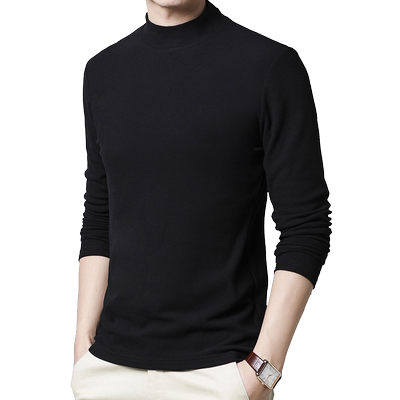 德绒打底衫t恤保暖内搭上衣男