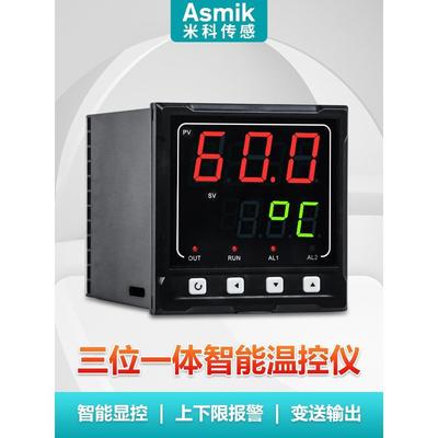 温控仪数型显智能 PT100K热电偶温度示控制器显220V开关高精度