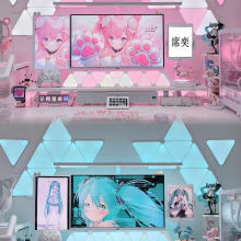RGB智能星座灯条LED拼接灯幻彩拾音壁灯电竞房间卧室装饰氛围灯条