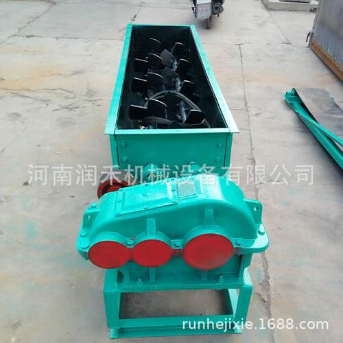 多功能双轴搅拌机 加厚不锈钢混泥土水泥搅拌机 粉状加湿搅拌机