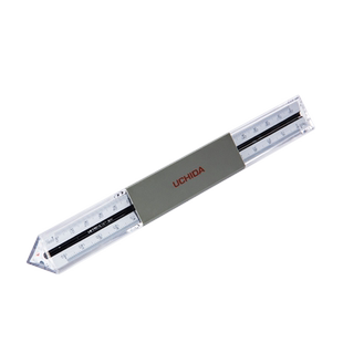 日本UCHIDA内田三棱比例尺室内设计绘图三菱尺学生多功能建筑设计专业测量尺高精度画图服装工程立体平行尺