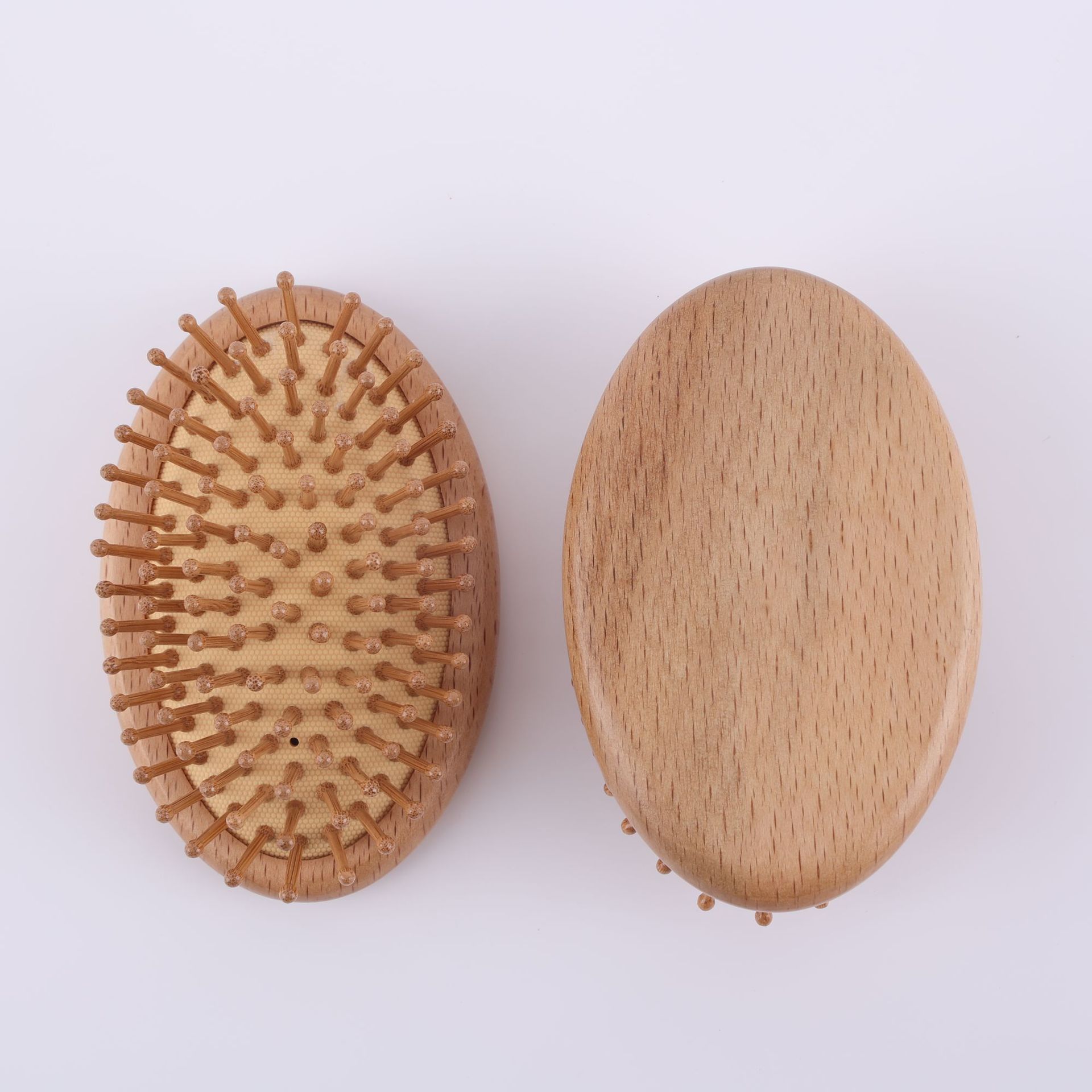 榉木鸡蛋梳按摩气垫梳子女士长发气囊专用头皮经络顺发家用护发