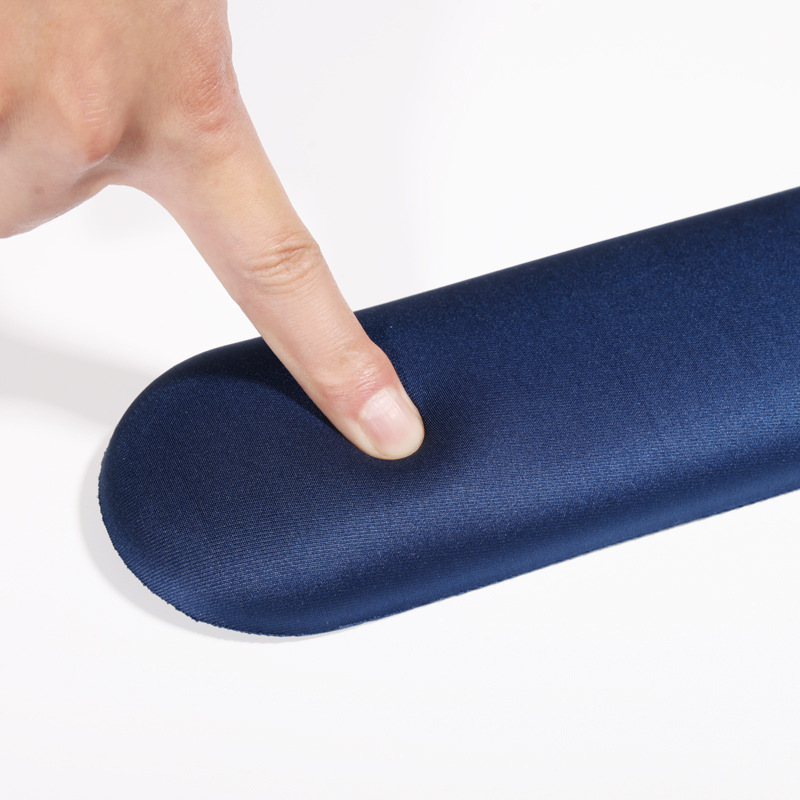 广州大号硅胶护腕鼠标垫商务风办公键盘托简洁耐脏防滑手腕软垫