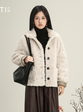 序缇质造『罗兰曲』乐芙兰皮毛一体高端皮草女冬季外套H270-25675