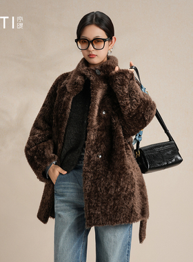 序缇质造 乐芙兰100%皮毛一体 高奢皮草外套女冬季新款H270-26915