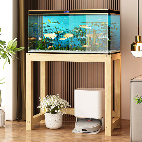 扫地机器人置物架客厅承重鱼缸架专用架放置柜底座底架印表机桌子