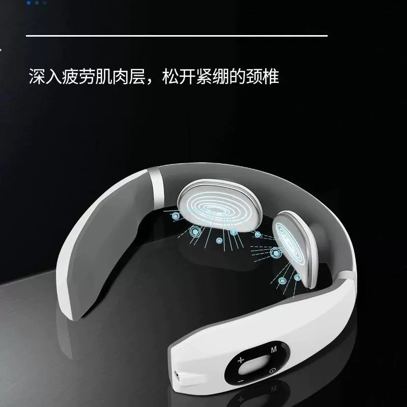 凯仕乐颈椎按摩器颈部按摩仪多功能肩颈部热敷脖子家用揉捏护颈仪