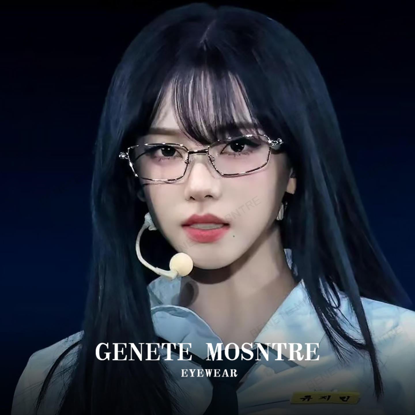 2025柳智敏同款gm银框专业配镜女