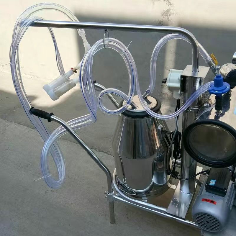 奶牛新款一体泵挤器真空