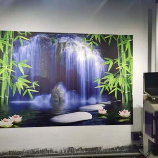 智能3D墙体打印机彩绘车位涂鸦机墙面喷绘高精度印刷设备创业机器