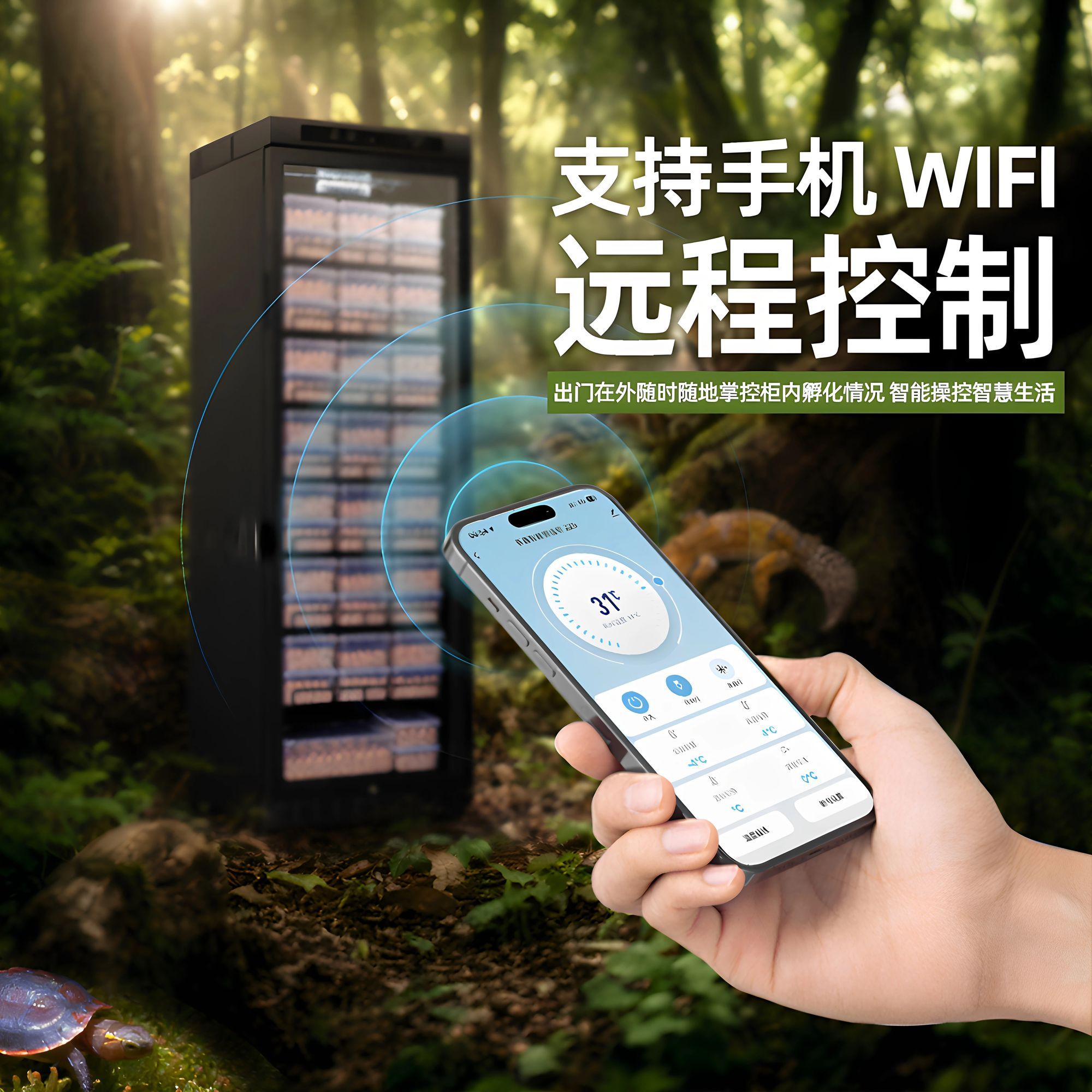赛鑫爬宠智能孵化箱乌龟