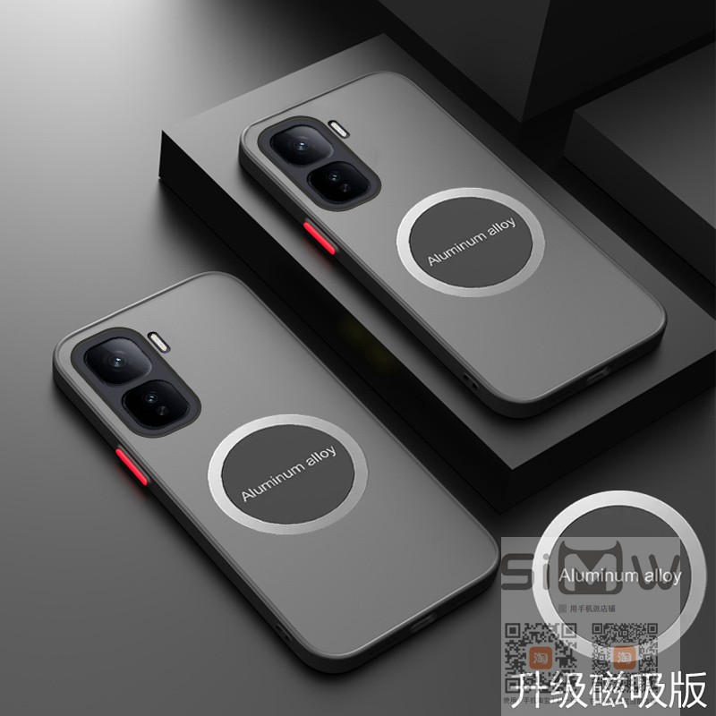 适用于iQOO Neo10 Pro+手机壳磁吸V2463A透明保护套5G镜头全包防摔iq00neo10pro十磨砂外壳iqooneo10por+新款
