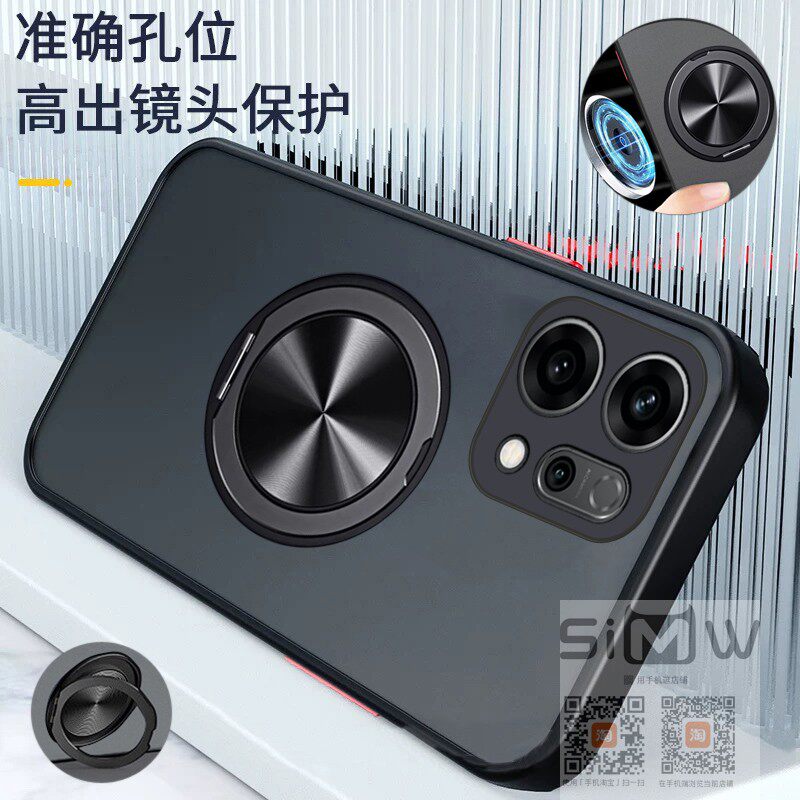 适用于OPPO Reno14手机壳磁吸reno14pro透明保护套5G镜头全包防摔PLA110带支架PKZ110磨砂reon14男女por新款