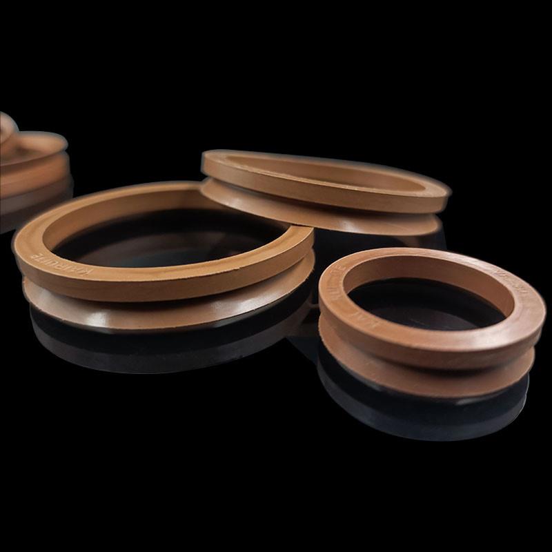 耐高温氟胶VD水封唇形旋转密封圈VA-105/110/120/125/130水泵配件