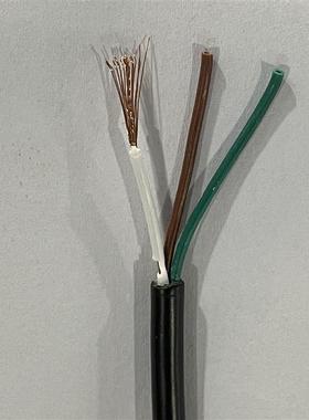 欧标线LIYY2/3/4/5/6芯0.34平方护套线多芯线信号连接线通讯电缆