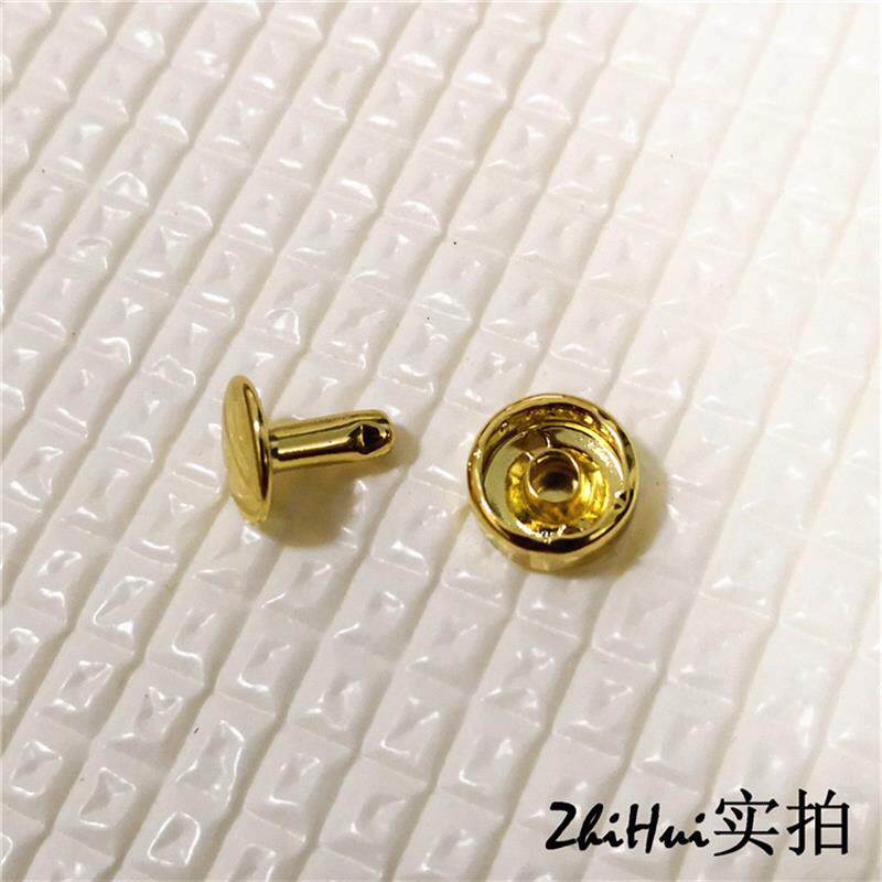 子母铆钉扣 双平面撞钉圆形对敲钉装饰钉diy手工皮具箱包五金配件